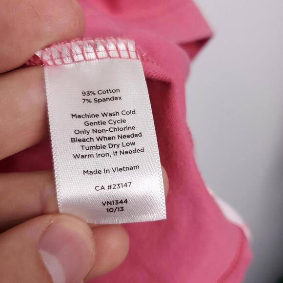 Talbots Shirt Womens L Petite Short Sleeve Polo Golf Preppy Classic Country Club - Picture 6 of 8